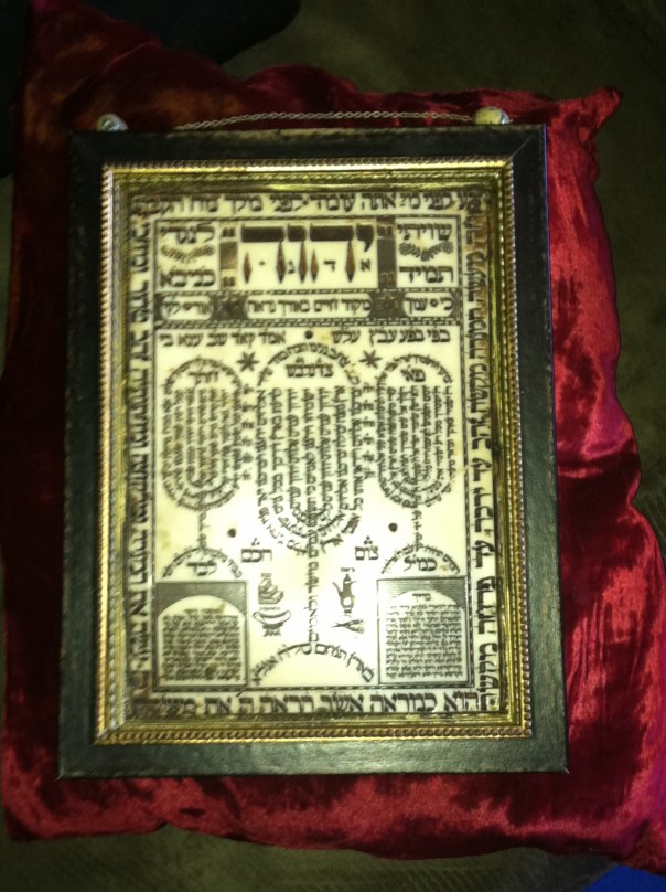 The Shiviti Prayer: I have set the Holy One Before Me Always