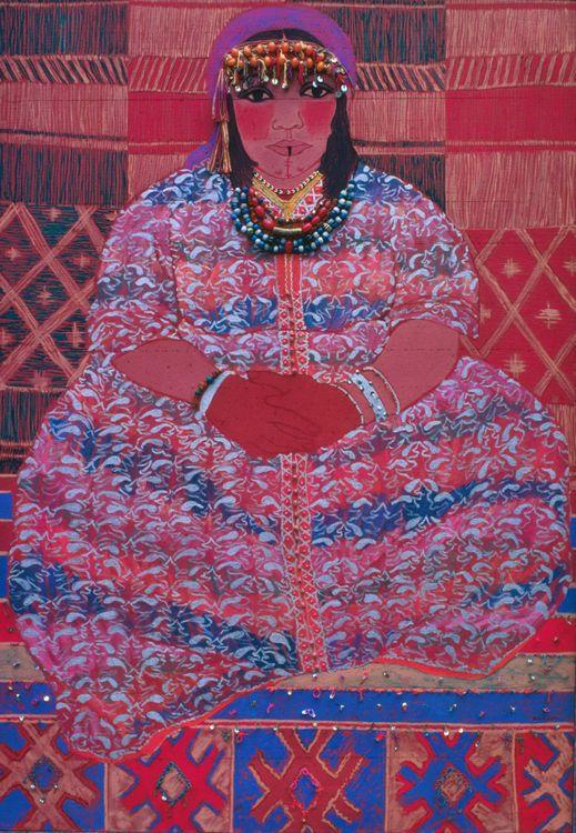 Berber Woman painting by Helen Redman