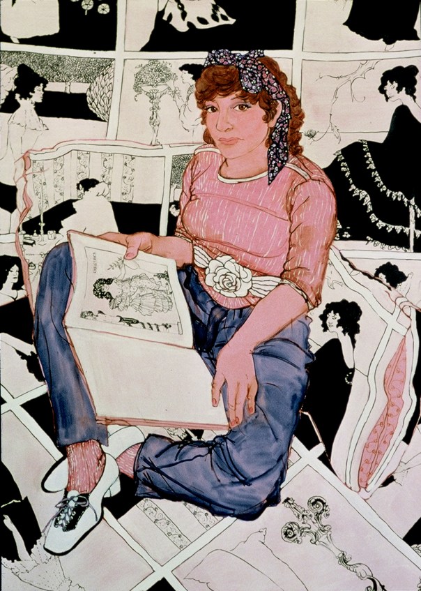 Nicole & Beardsley (18 Years) - 1982 by Helen Redman