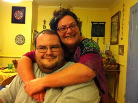 Mama Nicole and Issac